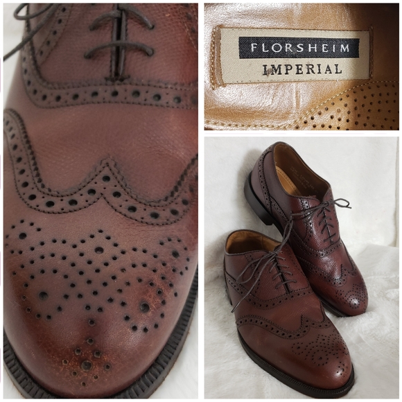 florsheim imperial leather shoes